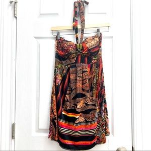 FOREVER 21 abstract print mini dress LIKE NEW